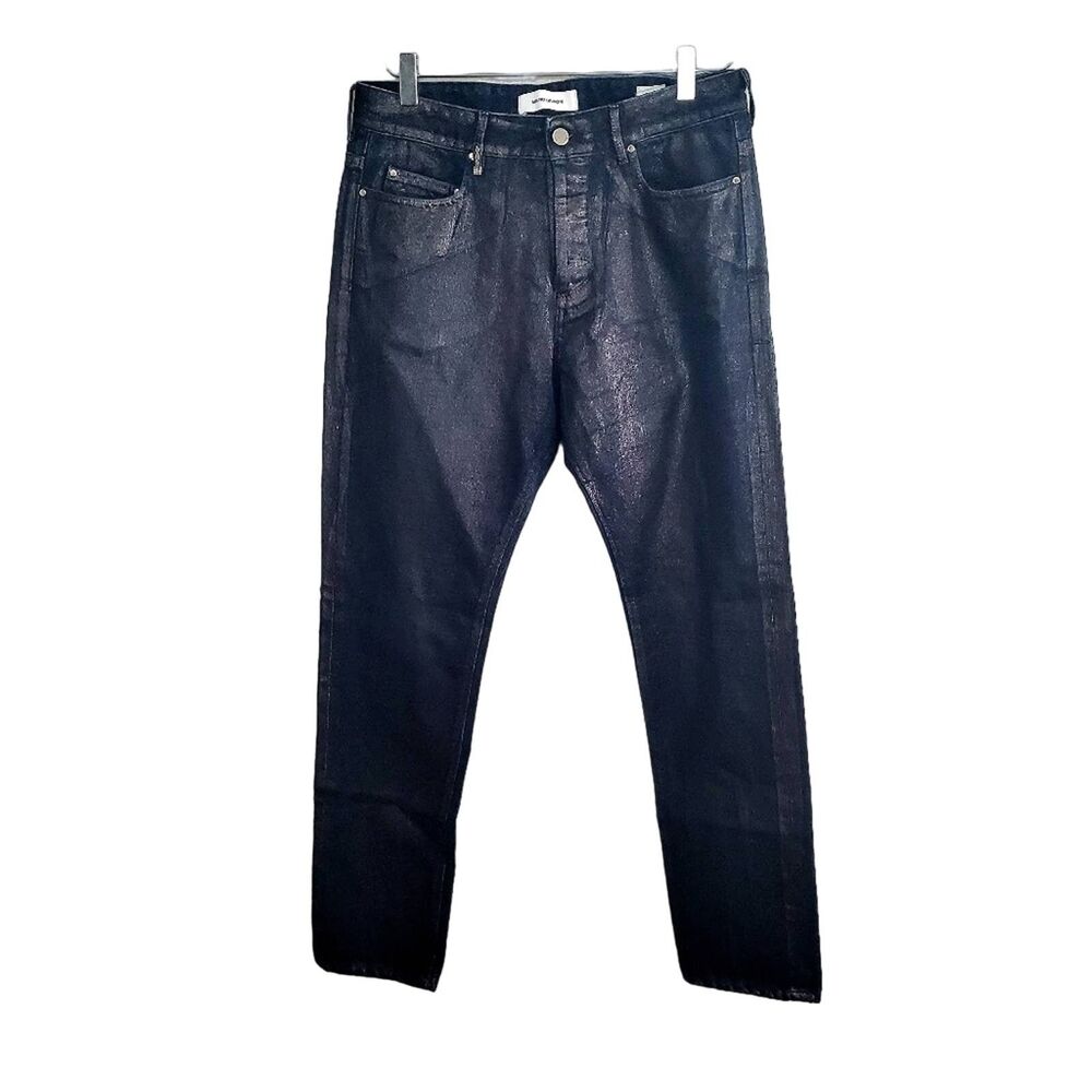 Mauro Grifoni Moon Coated Boyfriend Jeans Italian Made LJ147/F006 Womens Size 26